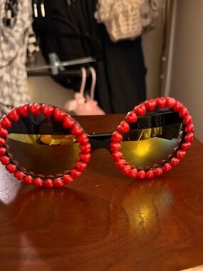 RAD+REFINED sold out Red heart sunglasses!